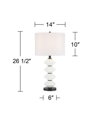 Lucy 26.5 High Glass Table Lamp with Dimmer