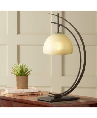 Orbit 28" Tall Arc Curved Industrial Table Lamp