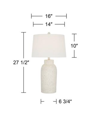 Jaime 27.5 Tall Modern Coastal 3-Way Table Lamps Set of 2