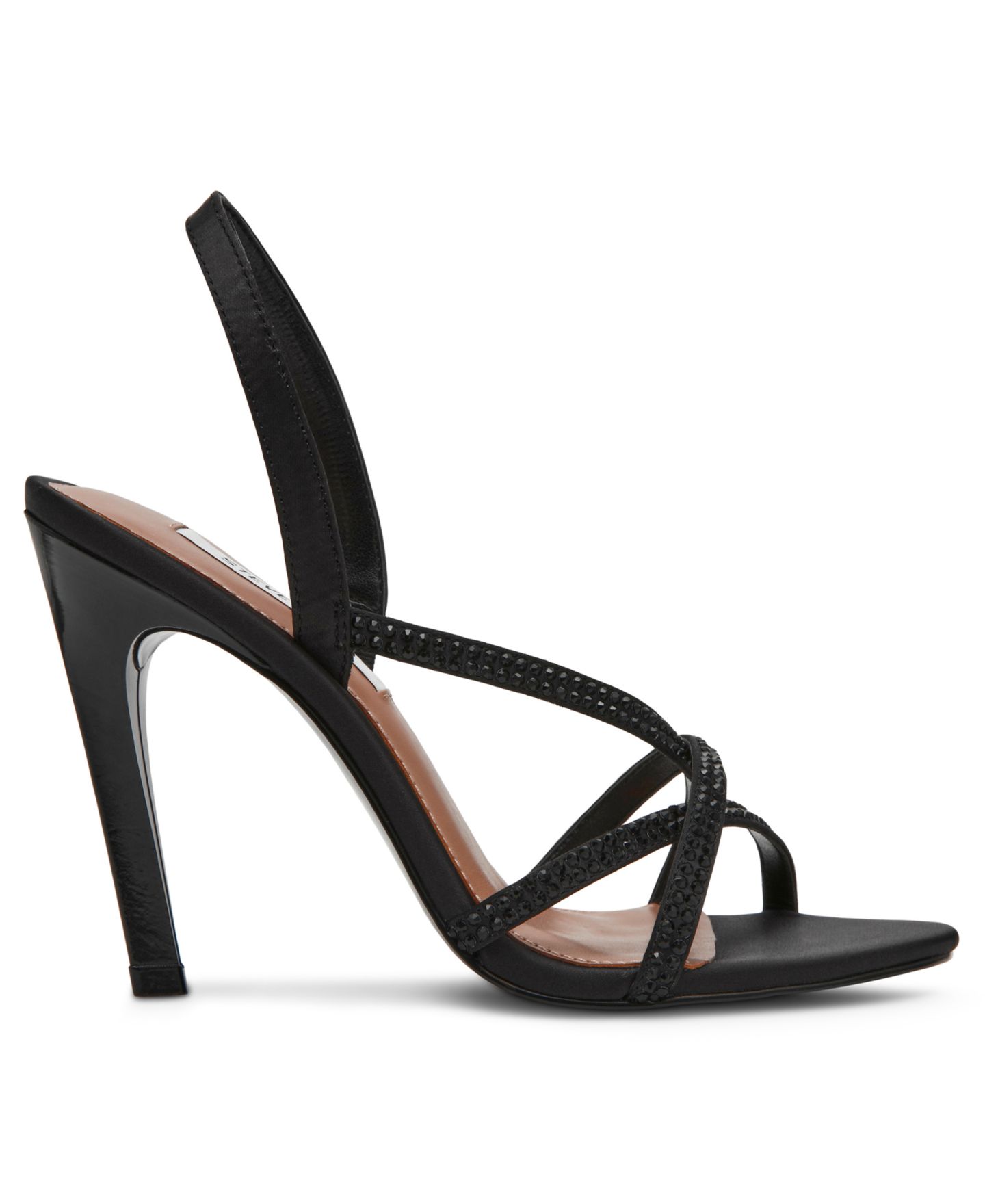 Женские сандалии Steve Madden Tamarose-R Round Toe Stiletto Heel, цвет: Чёрный — фото 2