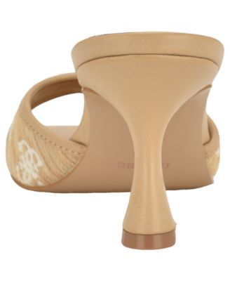 Women's Dista Buckle Kitten Heel Dress Sandals