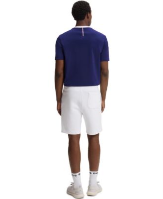 Men's Stretch-Cotton USA Country Flag Logo T-Shirt