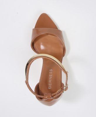 Women's Hunter Stiletto Sandals with Gold-Tone Metal Accent