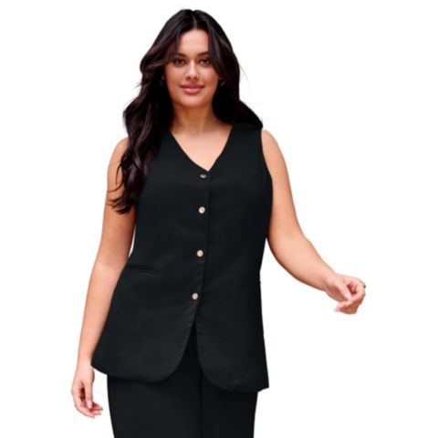 Женские жилеты AVENUE Women's Button Front Vest