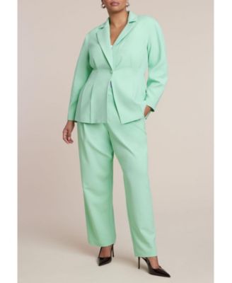 Women's Plus Size Straight Leg Trouser