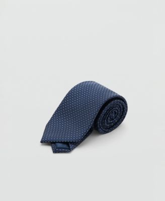 Men's Silk Blend Striped Tie