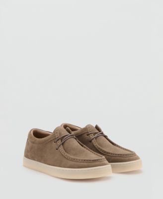 Men's Suede Nautical Shoes