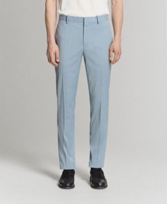 Men's Stretch Fabric Super Slim-Fit Suit Pants