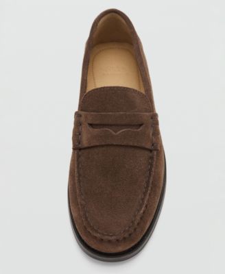 Men's Split Leather Moccasins