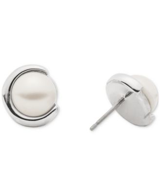 Cubic Zirconia & Crystal Harmony Stud Earrings