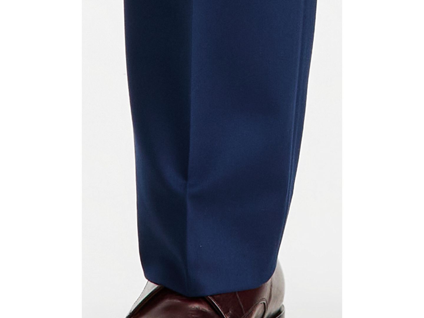 Мужские брюки Tayion Collection Classic-Fit Navy Suit Separate, цвет: Тёмно-синий — фото 6