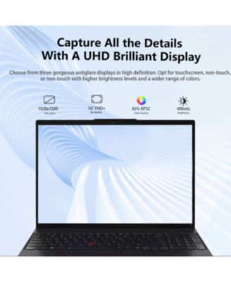 ThinkPad L16 16" Traditional Laptop Intel Core Ultra 7 16GB RAM Intel Graphics 512GB SSD Storage Windows 11 Pro 60Hz