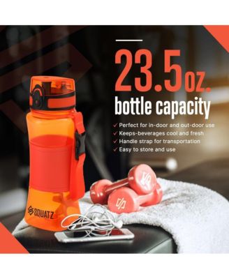 Sports or Shake Water Bottle with Fruit Infuser Strainer