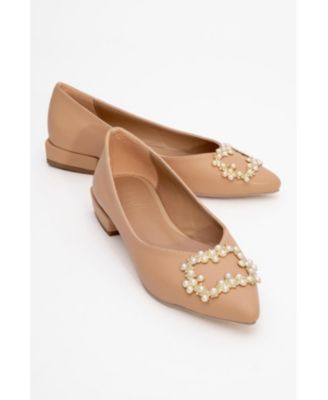 Women's Ghent Pearl Embellished Ballet Flat