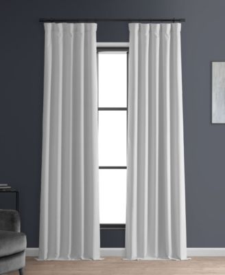 Faux Linen Hotel Blackout Curtain