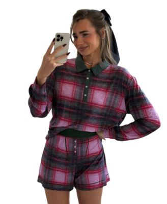 Women's Boxy Polo Sleepwear