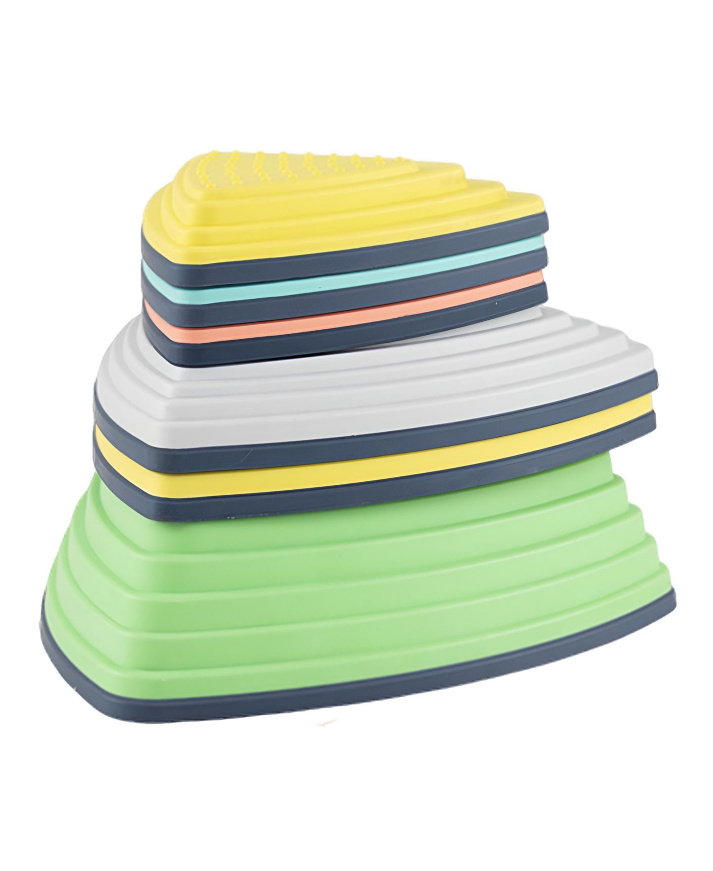 Детские игрушки Slickblue Balance Stones Non-Slip Stepping Stones, Set of 6, от 3 лет, цвет: Разноцветный — фото 1