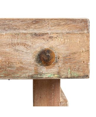 36" Wood Square Folding Table