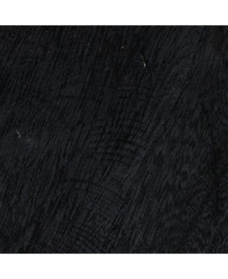 13" Paulownia Wood Round Accent Table