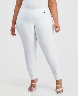 Plus Size Bengaline Skinny Pants