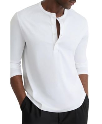 Men's Airwater-Cotton Jersey Henley T-Shirt