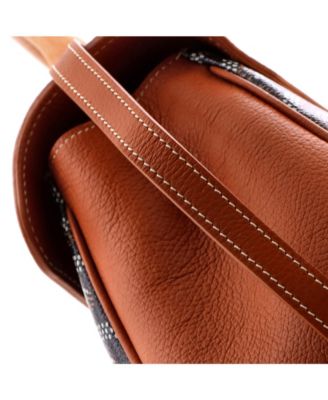 Mini Saigon Top Handle Bag Coated Canvas with Leather