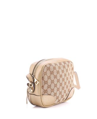 Mini Bree Disco Crossbody Bag GG Canvas with Leather