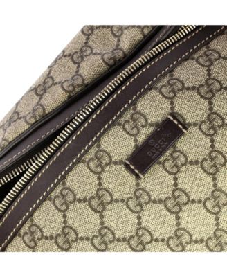 Small Belt Bag GG Coated Canvas with Leather