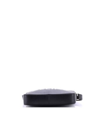 Small Logo Messenger Bag Leather