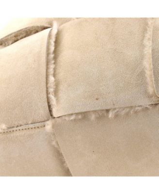 Small Arco Tote Suede and Shearling