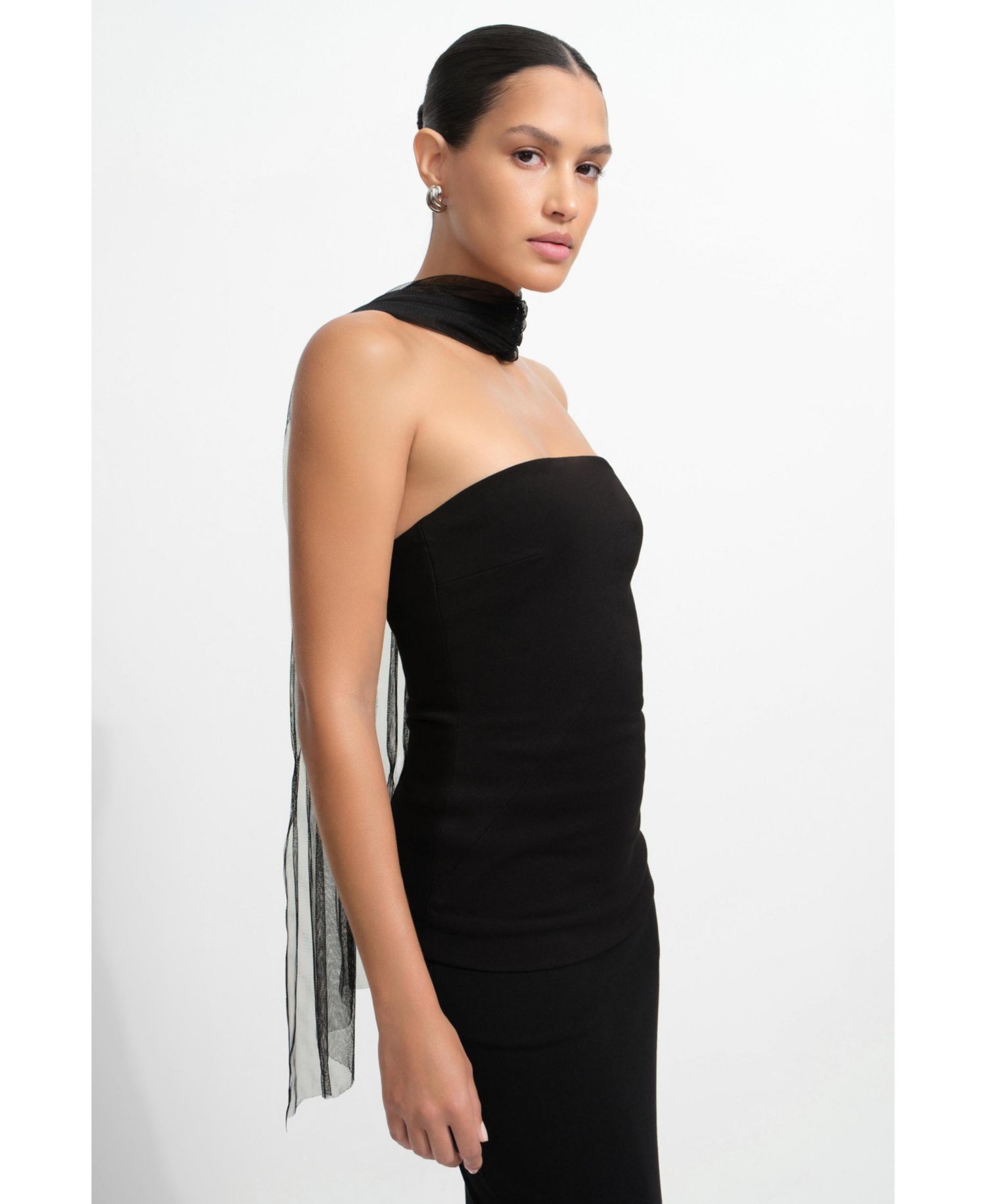 Women's Orla Convertible Multi-Wear Strapless Top with Mesh Sash