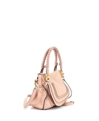 Medium Marcie Satchel Leather