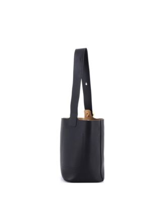 Small Marcie Satchel Leather