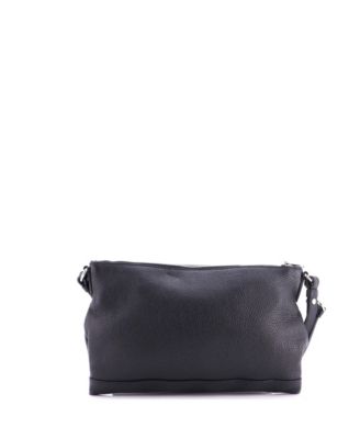 Medium Dual Strap Flat Crossbody Bag Vitello Daino