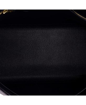 Kelly 32 Handbag Blue Togo with Gold Hardware