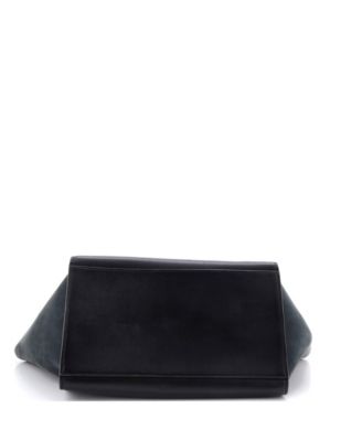 Medium Trapeze Bag Embossed Nubuck