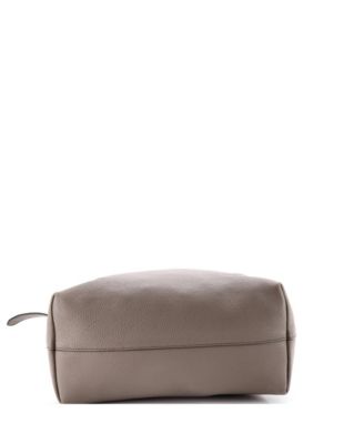 Medium Dual Strap Zip Tote Vitello Daino