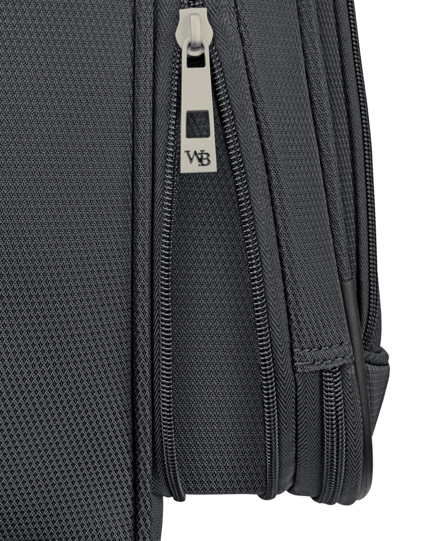 Чемодан WallyBags Stratford Medium Expandable Check-In Spinner, цвет: Графитовый — фото 7