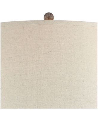 Glenn 27" Tall Urn Traditional Southwestern Table Lamps Set of 2 WiFi Smart Socket Terra Cotta Living Room