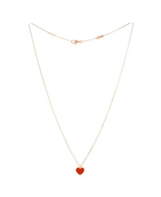 Sweet Alhambra Heart Pendant Necklace