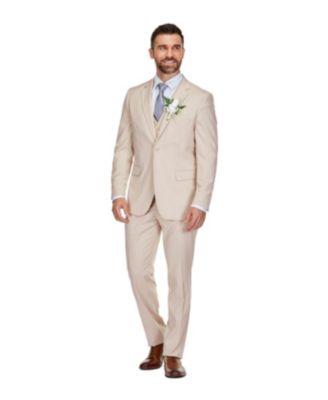 Men's 3-Piece Classic Fit Performance Stretch Suit