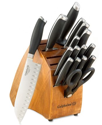 Calphalon Contemporary 17 Piece Cutlery Set Macy s