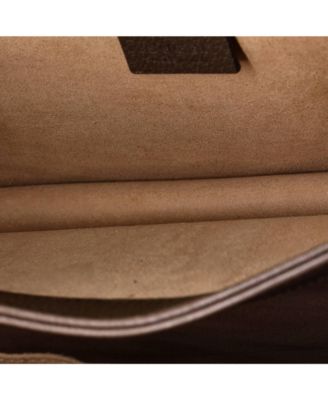 Small Ophidia Flap Top Handle Bag GG Coated Canvas