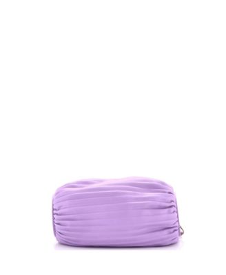 Bracelet Pouch Shoulder Bag Pleated Leather
