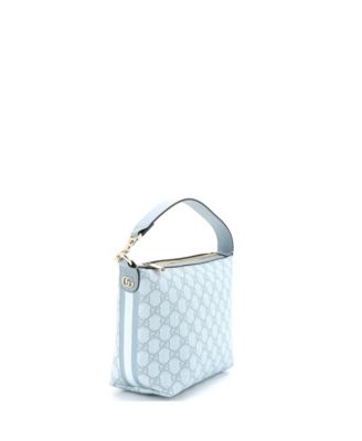 Super Mini Ophidia Zip Shoulder Bag GG Coated Canvas