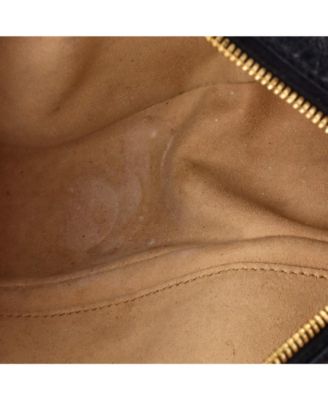 Small GG Marmont Shoulder Bag Diagonal Quilted GG Canvas with Leather