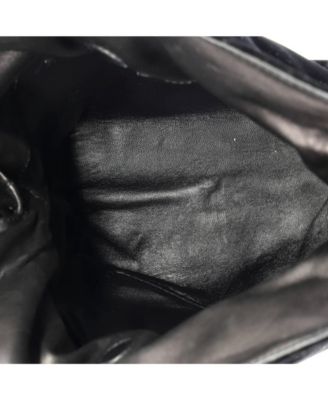 Small Flamenco Knot Bag Velvet