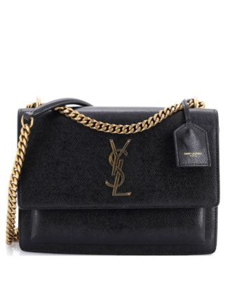 Medium Sunset Crossbody Bag Leather