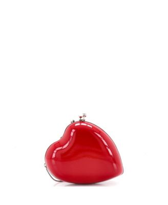 Small Love Heart Chain Box Clutch Patent