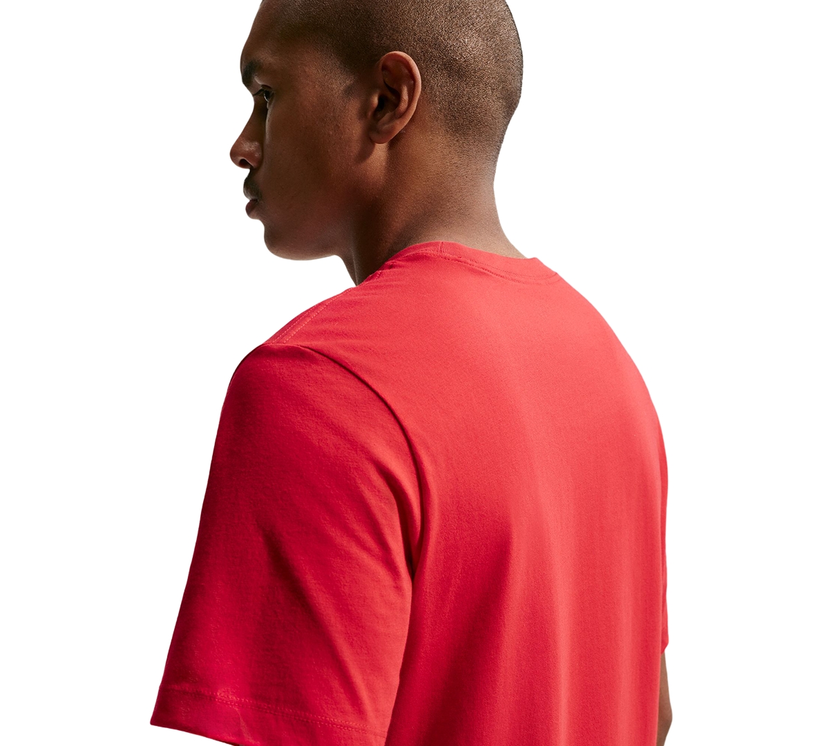 Nike Men's Swoosh Logo Crewneck T-Shirt
